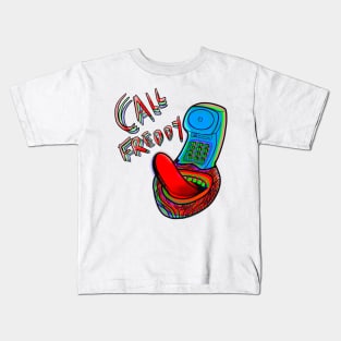 Call Freddy A Nightmare on Elm Street Kids T-Shirt